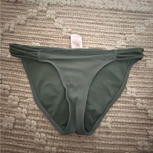 Green bikini bottoms